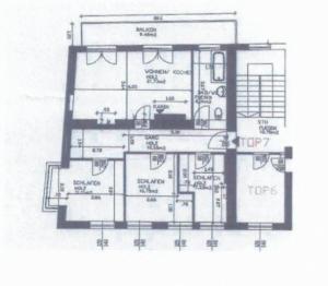 Půdorys ubytování Dorf Residenz