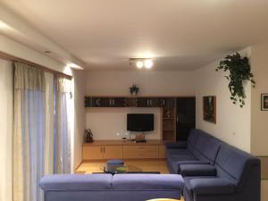 A television and/or entertainment centre at Mary Apartmanház Hévíz