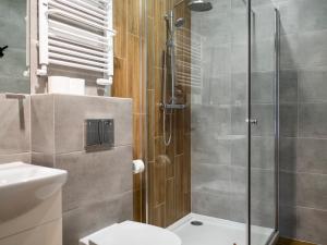 Kúpeľňa v ubytovaní Apartamenty Białystok - Botaniczna 9A/21