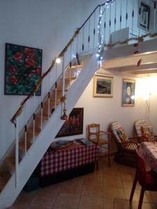 A seating area at Sansone