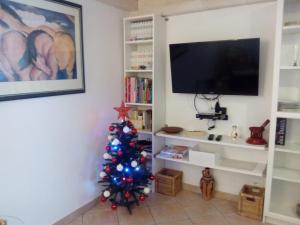 A television and/or entertainment centre at Sansone