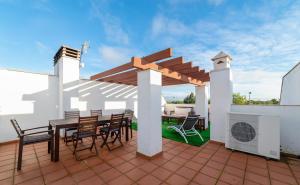 Balkón alebo terasa v ubytovaní Apartamento en Urbanizacion Hacienda Golf Islantilla