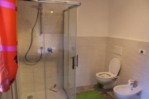 Koupelna v ubytování Appartamento Tenaglia