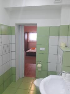 Koupelna v ubytování Ubytování Kocová