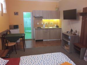 Kuchyň nebo kuchyňský kout v ubytování Ubytování Kocová + 18 fotografií