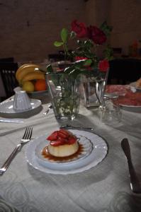 En restaurant eller et andet spisested på Masseria Costanza