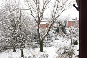 Villa Brizzi during the winter