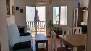 A seating area at Trendy Homes Apartamento Isleta