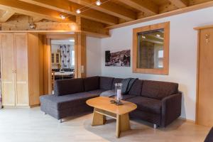 A seating area at Knappensteig Appartements