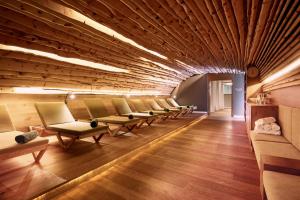 Predel za sedenje v nastanitvi Kitzbühel Lodge