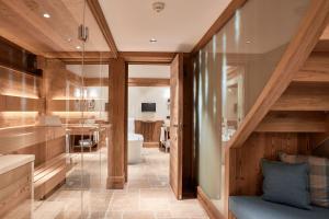 Predel za sedenje v nastanitvi Kitzbühel Lodge
