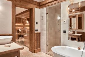 Kopalnica v nastanitvi Kitzbühel Lodge