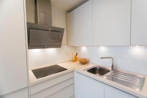 A kitchen or kitchenette at Preciosas Vistas a Catedral
