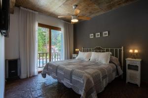 Кровать или кровати в номере Punta Cerezo