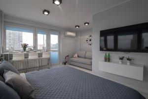 Posedenie v ubytovaní WLR Apartments - Świętokrzyska I