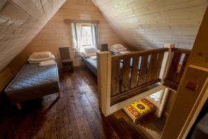 Ένα ή περισσότερα κρεβάτια σε δωμάτιο στο Paekalda Holiday Centre