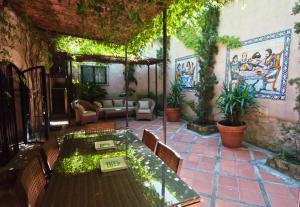 Posezení v ubytování Hotel Boutique Casa de Orellana