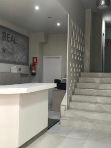 Lobbyn eller receptionsområdet på Hotel Real Castellon
