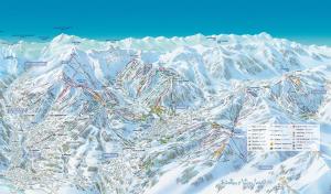 冬のLe Chalet Vue Mont-Blancの様子