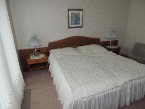 Postel nebo postele na pokoji v ubytování Appartement Eva