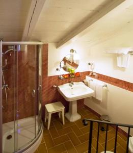 Kúpeľňa v ubytovaní Relais Alcova del Doge