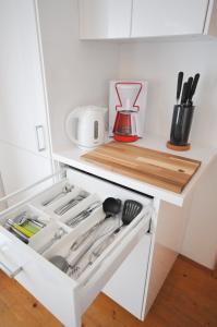 Kuchyňa alebo kuchynka v ubytovaní Apartment Schmitten 67