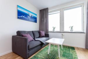 Area soggiorno di ApartDirect Linköping Arena