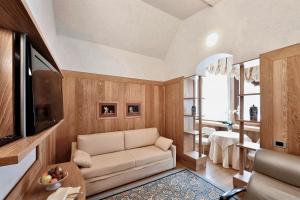 Istumisnurk majutusasutuses Hotel Spinale