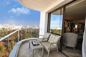 Balkón nebo terasa v ubytování Suite Hotel Casa Diamond