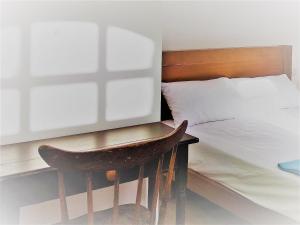 Postel nebo postele na pokoji v ubytování Haifa Hostel