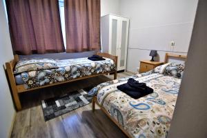 Llit o llits en una habitació de Apartment Köln-Mülheim