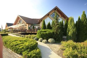 Zahrada ubytování Orchidea Hotel Lipót