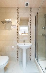 Koupelna v ubytování Royal London Hotel By Saba