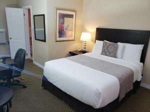 Voodi või voodid majutusasutuse Regency Inn & Suites toas