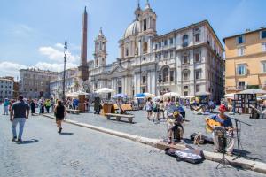 Hostia v ubytovaní Tetti di Piazza Navona