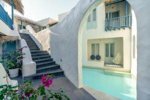 Bazén v ubytování Resort de Paskani nebo v jeho okolí