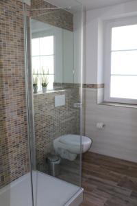 Um banheiro em Star Apart Hotel Sachsenhausen