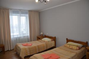 Postel nebo postele na pokoji v ubytování Hotel Trias