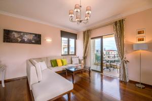 Posezení v ubytování Casa Leone Suites