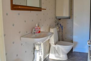 Ένα μπάνιο στο Älvdalens Camping +49 φωτογραφίες