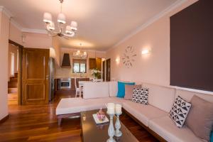 Posezení v ubytování Casa Leone Suites
