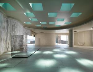 A cozinha ou cozinha compacta de Mykonos Riviera Hotel & Spa, a member of Small Luxury Hotels of the World