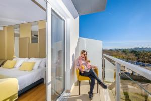 Balkón nebo terasa v ubytování Hotel Rosa Mística by Umbral