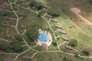 Vaade majutusasutusele Kilima Safari Camp linnulennult