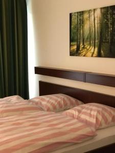 Postel nebo postele na pokoji v ubytování Penz in Wolfshagen