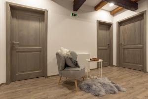 Istumisnurk majutusasutuses Hotel pod Kapličkou