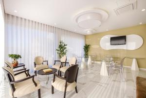 TV a/nebo společenská místnost v ubytování Hotel Rosa Mística by Umbral
