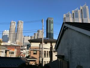 Nespecifikovaný výhled na destinaci Tokio nebo výhled na město při pohledu z apartmánu