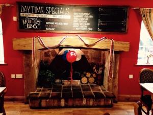 Zona de estar de The Punchbowl Inn