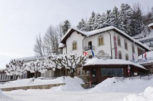 Hotel Miramonti during the winter